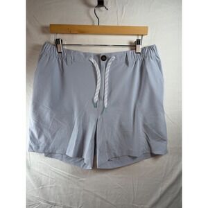 Chubbies Everywear Shorts Mens Light Blue Hybrid Elastic & drawstring sz XL